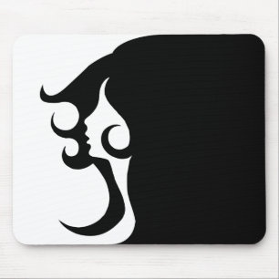 Alfombrilla De Ratón Retro Mod Woman