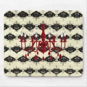 Alfombrilla De Ratón ~ retro Mousepad del encanto de la lámpara