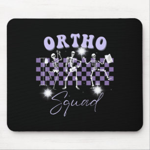 Alfombrilla De Ratón Retro Ortho Squad Bailando esqueleto Enfermeras Or