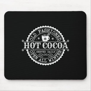 Alfombrilla De Ratón Retro Polo Norte Antiguo Café de Cacao Caliente Mo