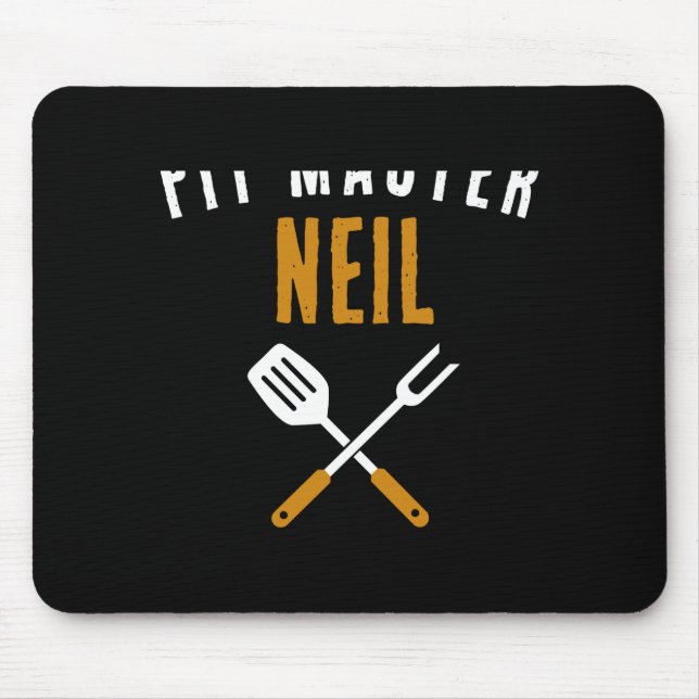 Alfombrilla De Ratón Retro T Master Name Funny Id Smoke That  (Frente)