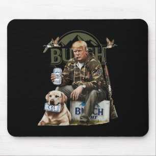 Alfombrilla De Ratón Retro Trump Caza Cerveza Divertida Beer Beer