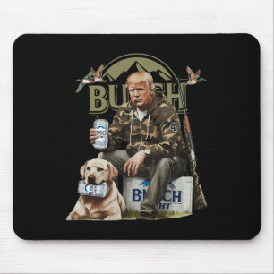 Alfombrilla De Ratón Retro Trump Caza Cerveza Divertida Beer Beer