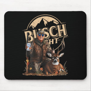 Alfombrilla De Ratón Retro Trump Caza Cerveza Graciosa Cerveza