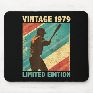Alfombrilla De Ratón Retro Vintage 1979 Baseball Lover Limited Edition
