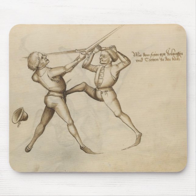 Alfombrilla De Ratón Retroceso de Talhoffer (Frente)