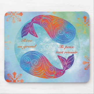 Alfombrilla De Ratón Rêve en grand baleine