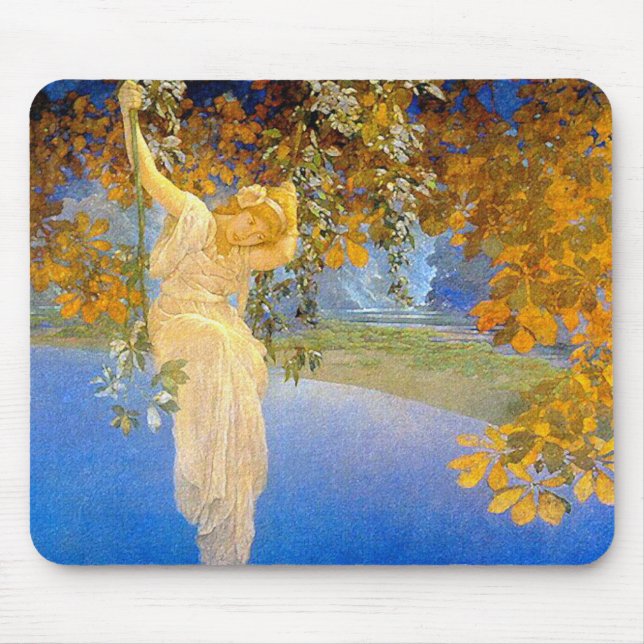 Alfombrilla De Ratón Reveries - por Maxfied Parrish (Frente)