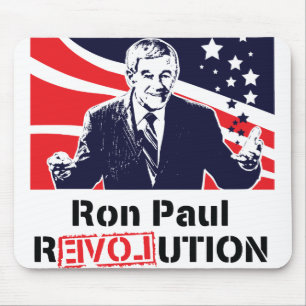 Alfombrilla De Ratón Revolución Mousepad de Ron Paul