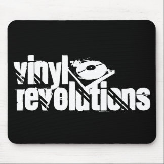 Alfombrilla De Ratón Revoluciones Mousepad del negro vinilo