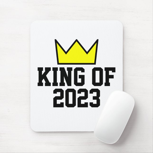 Alfombrilla De Ratón Rey De 2023 (Con ratón)