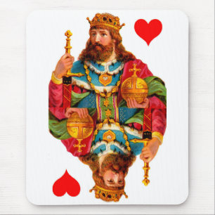 Alfombrilla De Ratón Rey de Corazones