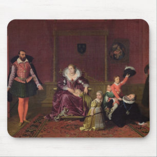 Alfombrilla De Ratón Rey de Enrique IV de jugar de Francia y de Navarra