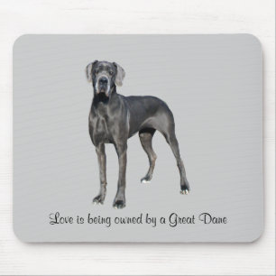 Alfombrilla De Ratón Rey de great dane de los perros Mousepad