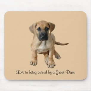 Alfombrilla De Ratón Rey de great dane de los perros Mousepad