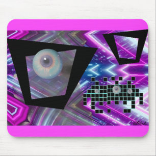Alfombrilla De Ratón Rey de la nueva invasión Vaporwave