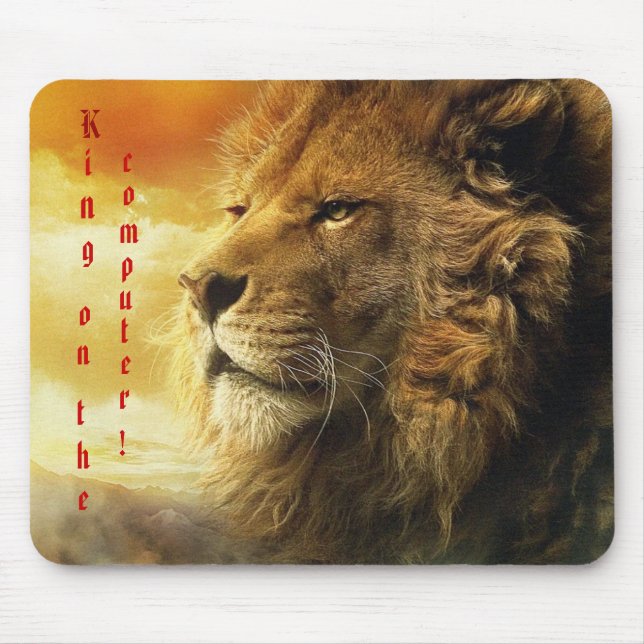 Alfombrilla De Ratón ¡Rey del ordenador! (Frente)