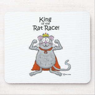 Alfombrilla De Ratón Rey divertido del día de Boss Boss del vorágine
