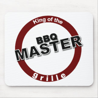 Alfombrilla De Ratón Rey maestro de parrilladas de la parrilla