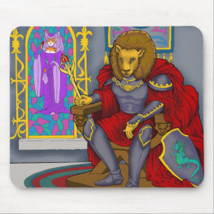 Alfombrilla De Ratón Rey Mousepad del león