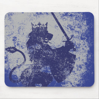 Alfombrilla De Ratón Rey Mousepad del león del Grunge