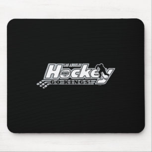 Alfombrilla De Ratón Reyes de Los Ángeles Hockey Negro Licencia Oficial
