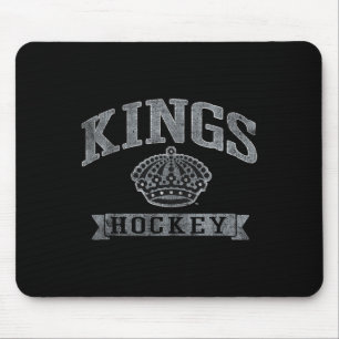 Alfombrilla De Ratón Reyes de Los Ángeles Hockey Vintage Dark Heather P