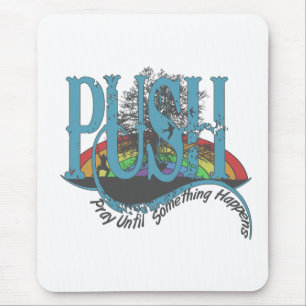 Alfombrilla De Ratón Rezar hasta que algo pase