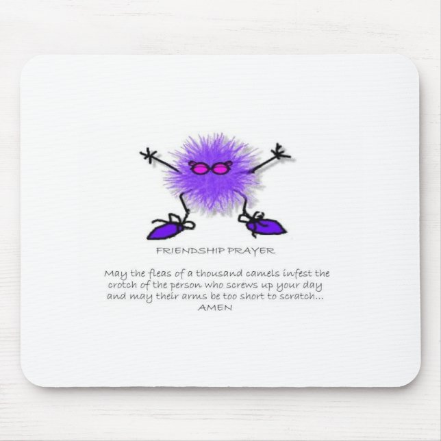 Alfombrilla De Ratón Rezo de la amistad (?) (Frente)