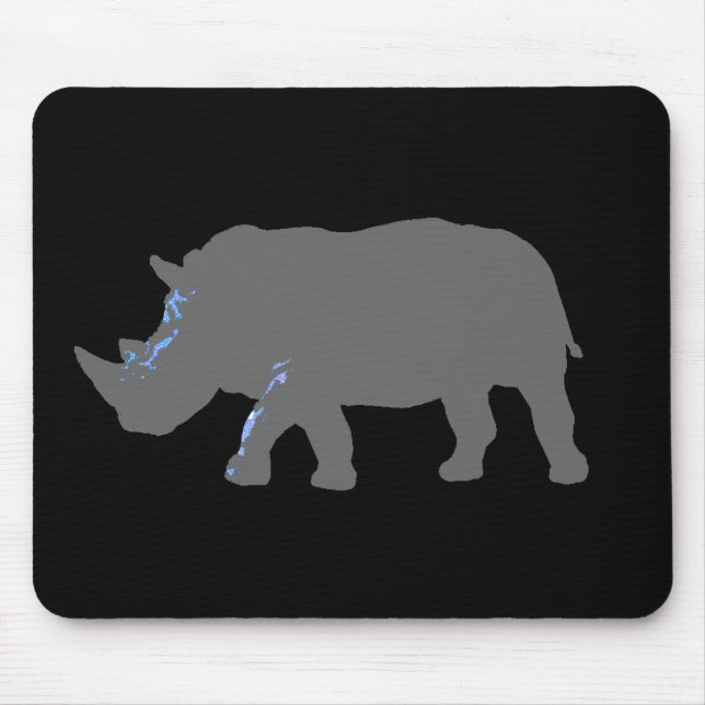 Alfombrilla De Ratón Rhinoceros (Frente)