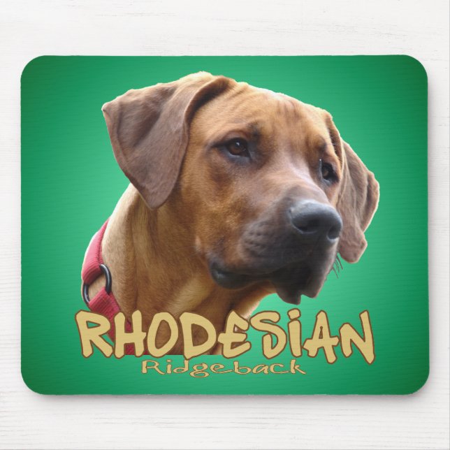 Alfombrilla De Ratón Rhodesian Ridgeback (Frente)