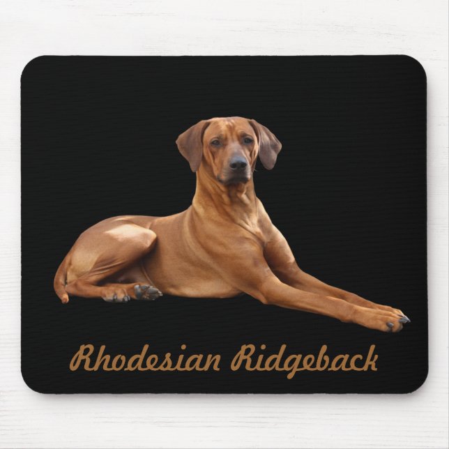 Alfombrilla De Ratón Rhodesian Ridgeback Muismat (Frente)