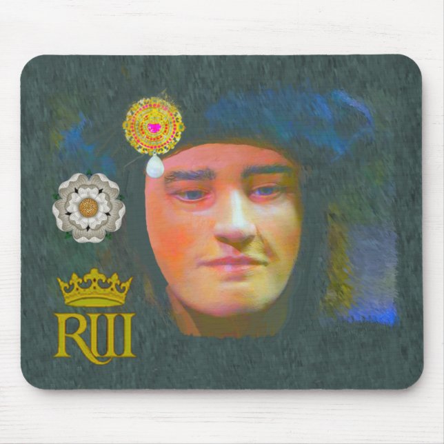 Alfombrilla De Ratón Richard III que sonríe (Frente)