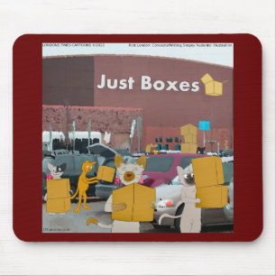 Alfombrilla De Ratón Rick London Big Box Stores Para Cats Comic