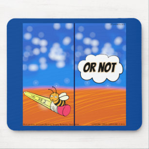 Alfombrilla De Ratón Rick London Funny Shakespeare Hamlet Bee Comic