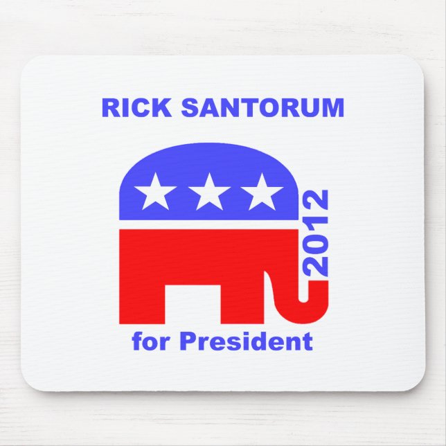 Alfombrilla De Ratón Rick Santorum (Frente)