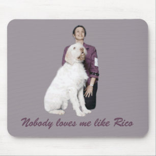 Alfombrilla De Ratón Rico y Susan Mousepad