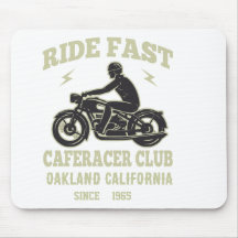 Ride Fast Cafe Racer Club Personalizado