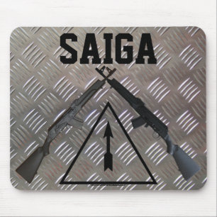Alfombrilla De Ratón Rifle Mousepad de Saiga