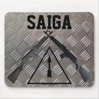 Alfombrilla De Ratón Rifle Mousepad de Saiga