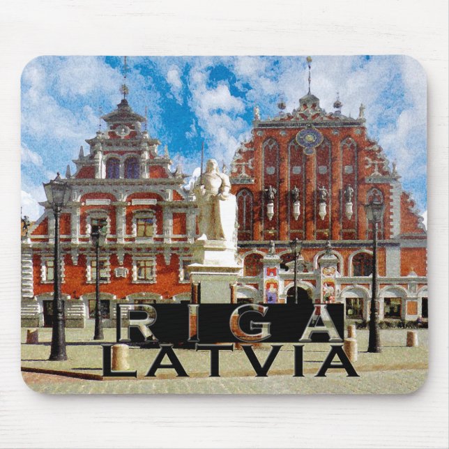 Alfombrilla De Ratón Riga (Frente)