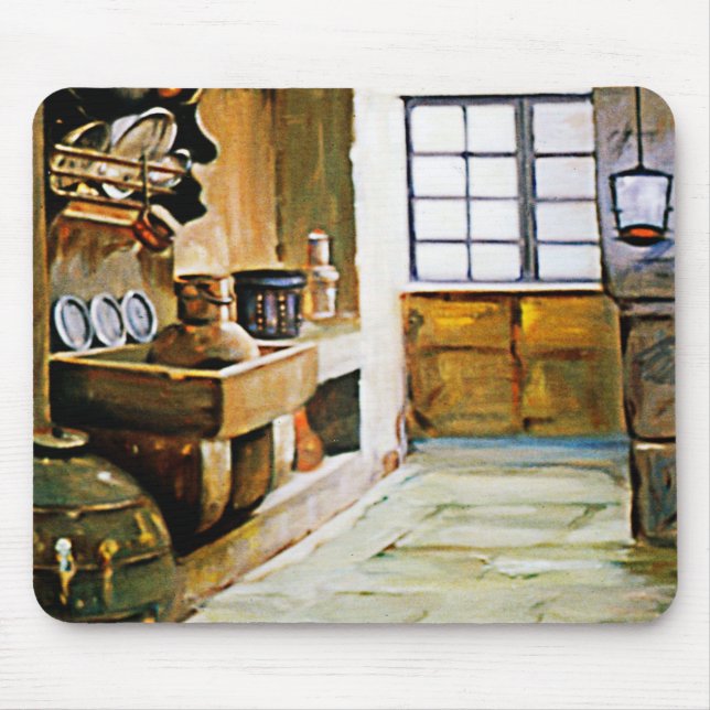 Alfombrilla De Ratón Rincón gallego (Apunte)/rincón gallego (Sketch) (Frente)