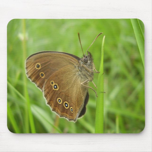 Alfombrilla De Ratón Ringlet Butterfly Mouse Mat (Frente)