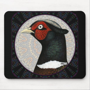 Alfombrilla De Ratón Ringneck Pheasant Circle