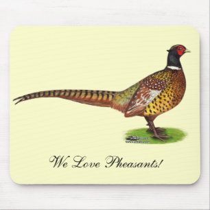 Alfombrilla De Ratón Ringneck Pheasant Rooster