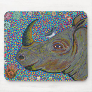 Alfombrilla De Ratón Rinoceronte Mousepad