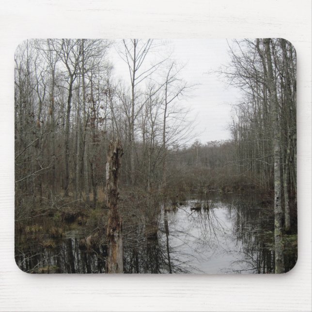 Alfombrilla De Ratón Río a través del bosque (Frente)
