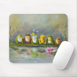 Alfombrilla De Ratón Río Ribbit
