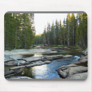 Alfombrilla De Ratón Río Tuolumne por Campground, Yosemite, CA