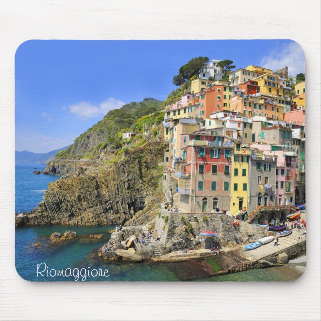 Alfombrilla De Ratón Riomaggiore, Cinqueterre (Frente)